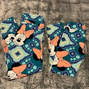 Mommy and me Lularoe Disney leggings